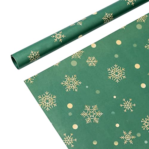 5 stücke Weihnachten Geschenkpapier Kraftpapier Schneeflocke Elch Muster für Weihnachtsgeschenk von THINCAN