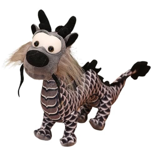 Plüschspielzeug Dragon Maskottchen Spielzeug Schöne Drache Plüsch Auffällige Realistische Schöne Büro Neujahrsverzierung Plüschspielzeug Dragon Maskottchen Spielzeug Schöne Drache Plüsch Auffällige Realistische Schöne Büro Neujahrsverzierung von THINCAN