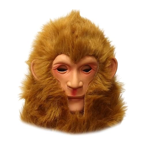 THINCAN Halloween Mask WuKong Mask Black Myth Gokus Mask Gaming Mask Monkey Mask Party Mask Gokus Headgear WuKong Cosplay Mask von THINCAN