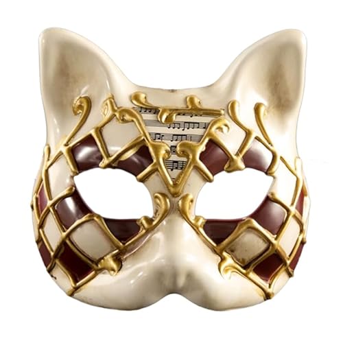 THINCAN Masquerade Half Face Halloween Eyemask Masquerade Mask Costume Decoration von THINCAN