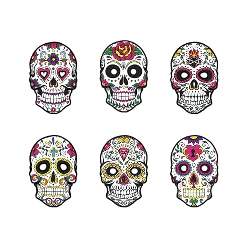 THINCAN Mexicans Costume Masks Scary Day of the Dead Skull Kids Cosplays Masquerade Prop von THINCAN