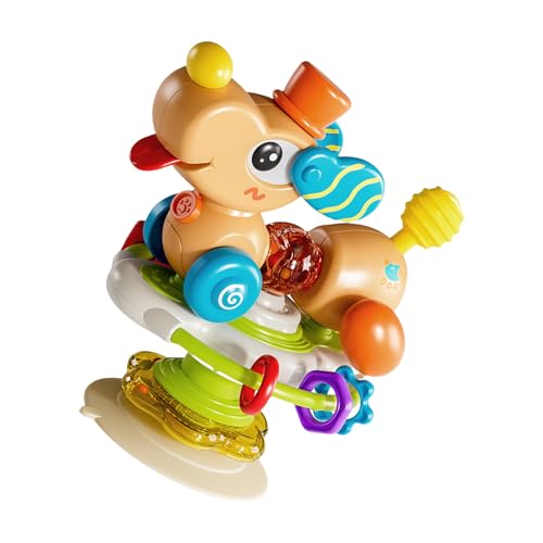 THINCAN Rotierende Hundesaugnespinner Spielzeug Sensorische Entwicklung Spielzeug Für Feinmotorische Fähigkeiten Für Frühkindliche Lernen Saugnapfbecher Drehung THINCAN Rotierende Hundesaugnespinner Spielzeug Sensorische Entwicklung Spielzeug Für Feinmotorische Fähigkeiten Für Frühkindliche Lernen Saugnapfbecher Drehung von THINCAN