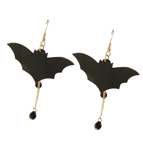 THINCAN Spooky Beaded Dangle Earrings Halloween Earrings for Women Gothic Jewelry Gifts von THINCAN