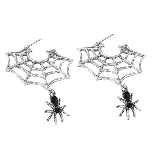 THINCAN Spooky Beaded Dangle Earrings Halloween Earrings for Women Gothic Jewelry Gifts von THINCAN