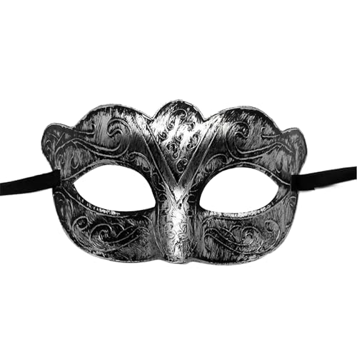 THINCAN Vintage Eye Masks Party Favor Halloween Metallic Mask Masquerade Mask Half Face von THINCAN