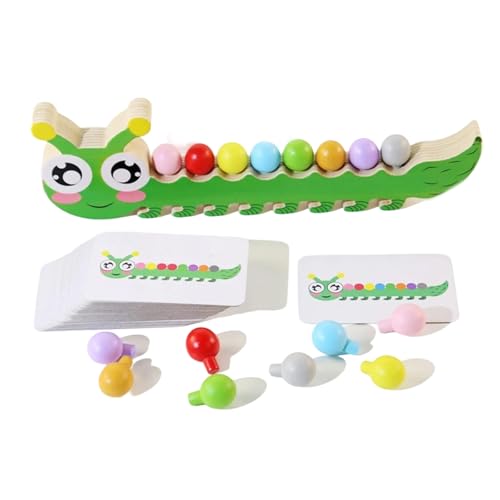 THINCAN Vorschule Bildung Holz Puzzle Farbpaarung Reaktion Verbesserung Sensorisches Entwicklungsspielzeug Für Eltern Kinder Farbe Matching Toy THINCAN Vorschule Bildung Holz Puzzle Farbpaarung Reaktion Verbesserung Sensorisches Entwicklungsspielzeug Für Eltern Kinder Farbe Matching Toy von THINCAN