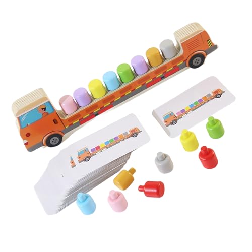 THINCAN Vorschule Bildung Holz Puzzle Farbpaarung Reaktion Verbesserung Sensorisches Entwicklungsspielzeug Für Eltern Kinder Farbe Matching Toy THINCAN Vorschule Bildung Holz Puzzle Farbpaarung Reaktion Verbesserung Sensorisches Entwicklungsspielzeug Für Eltern Kinder Farbe Matching Toy von THINCAN