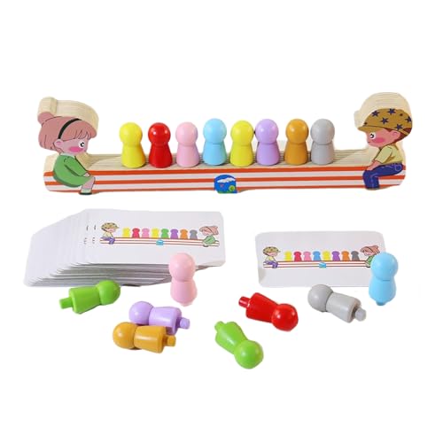 THINCAN Vorschule Bildung Holz Puzzle Farbpaarung Reaktion Verbesserung Sensorisches Entwicklungsspielzeug Für Eltern Kinder Farbe Matching Toy THINCAN Vorschule Bildung Holz Puzzle Farbpaarung Reaktion Verbesserung Sensorisches Entwicklungsspielzeug Für Eltern Kinder Farbe Matching Toy von THINCAN