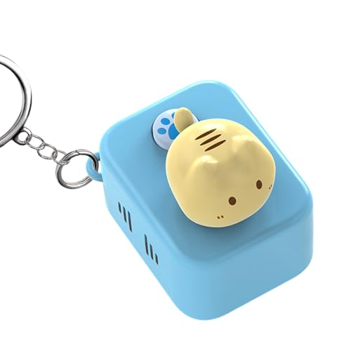 Tragbare Moggie Themen Musik Spielen Stressreliever Keychain Office Desk Accessoire Mit Decors Button Und Decor Musical Angst Relief Schlüsselbund Tragbare Moggie Themen Musik Spielen Stressreliever Keychain Office Desk Accessoire Mit Decors Button Und Decor Musical Angst Relief Schlüsselbund von THINCAN