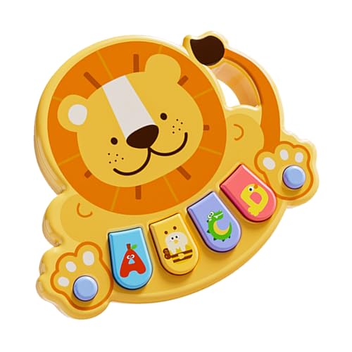 Tragbares Tierpiano Lernspielzeug Für Säuglinge Cartoon Design ABS Safe Multisensory Musikmodi Kognitive Fähigkeiten Builder Vorschule Musik Keyboard Tragbares Tierpiano Lernspielzeug Für Säuglinge Cartoon Design ABS Safe Multisensory Musikmodi Kognitive Fähigkeiten Builder Vorschule Musik Keyboard von THINCAN