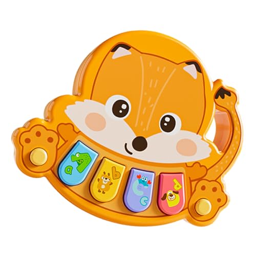 Tragbares Tierpiano Lernspielzeug Für Säuglinge Cartoon Design ABS Safe Multisensory Musikmodi Kognitive Fähigkeiten Builder Vorschule Musik Keyboard Tragbares Tierpiano Lernspielzeug Für Säuglinge Cartoon Design ABS Safe Multisensory Musikmodi Kognitive Fähigkeiten Builder Vorschule Musik Keyboard von THINCAN