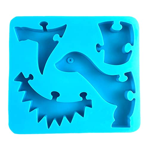 Tropfenform, Tierpuzzle, Schreibtisch-Ornamente, Kinder-Puzzle, Dinosaurier-Puzzle, Silikonform von THINCAN