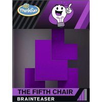 THINKFUN 76383 A-Ha! Fifth Chair - Brainteaser mit fünf kleinen Stühlen von THINKFUN