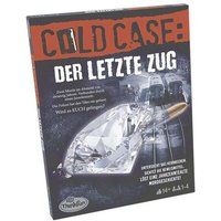 THINKFUN 76534 Rätsel-Spiel Cold Case: Der letzte Zug, Der Krimi im eigenen Heim von THINKFUN