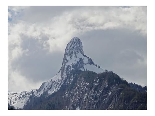 500 Teile Puzzle Familienspiel für MäNner & Frauen-Felsen,Hang,Schnee,Verschneit,Bäume,Berge 52x38cm 500 Teile Puzzle Familienspiel für MäNner & Frauen-Felsen,Hang,Schnee,Verschneit,Bäume,Berge 52x38cm von THISIT