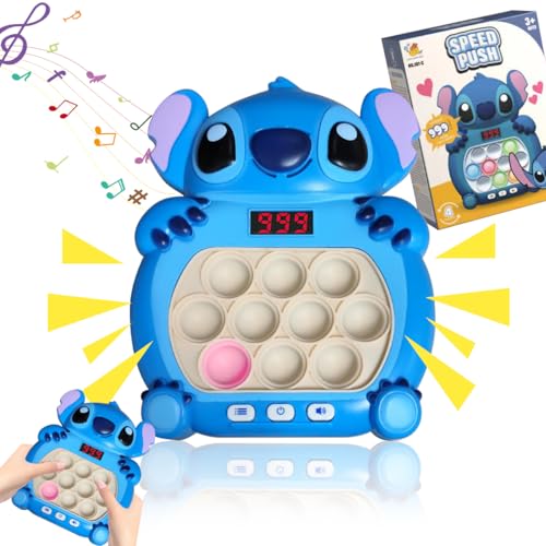 Puzzle Pop It Spiel, Pop It Fidget Spielzeug, Puzzle Spielmaschine, Pop It Elektronisches Spiel, Quick Push Pop-Spielkonsole für Kinder und Erwachsene zum Stressabbau von THMSLYN