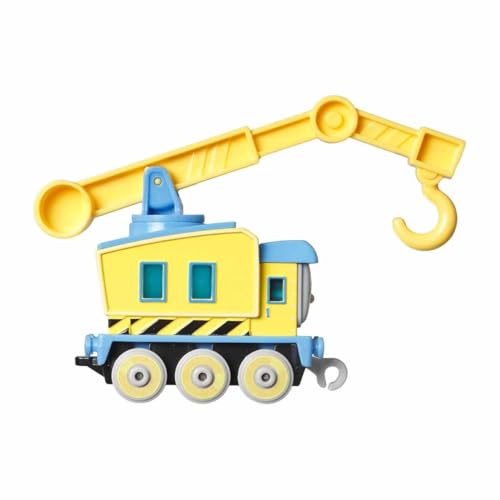 Thomas & Friends Fisher-Price Carly The Crane Vehicle die-cast Push-Along Toy Rail Vehicle for Preschool Kids Ages 3+ von THOMAS & FRIENDS