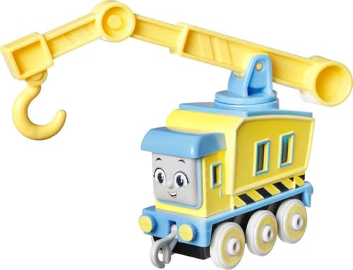 Thomas & Friends Fisher-Price Carly The Crane Vehicle die-cast Push-Along Toy Rail Vehicle for Preschool Kids Ages 3+ von THOMAS & FRIENDS