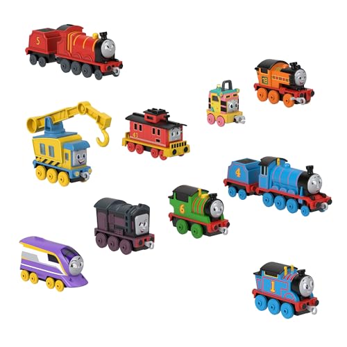 Thomas & Friends HRR49 Fisher-Price The Track Team Engine Pack Toys, Mehrfarbig von THOMAS & FRIENDS