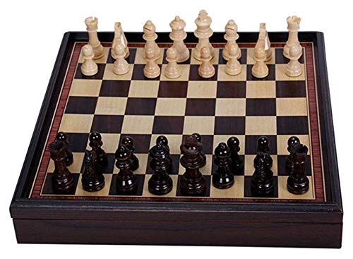 Schachspiel Schachbrett Wood Desktop Kann Eine Kleine Schachtischaufzeichnung, 3 1x31x5.3 cm Erwachsene Game Collection Schach, S Bildungsgedanken Strategie Unterhaltung Spielzeug Kinder Kinder ' von THONGLEI