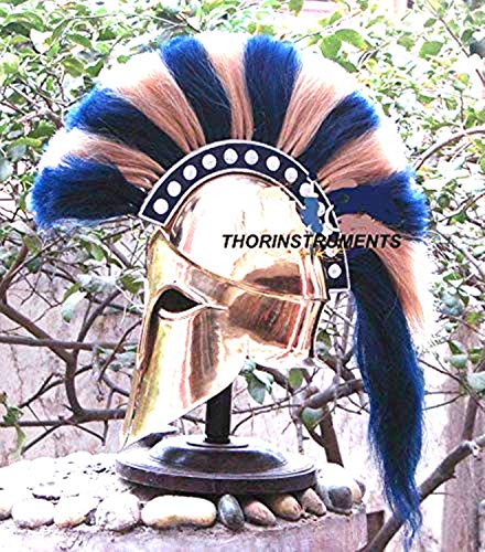 THORINSTRUMENTS (mit Gerät) Mittelalterkostüm Rüstung römischer griechischer korinthischer Helm Kriegskostüm Geschenk von THOR INSTRUMENTS