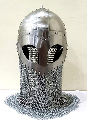 Vollständig tragbar Viking Helm mit Ätzen und Kette mail von THOR INSTRUMENTS