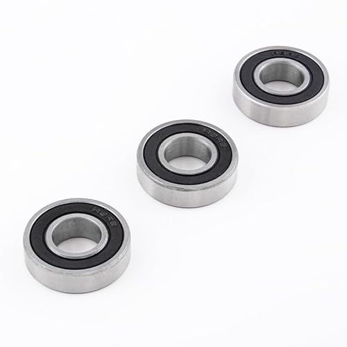 10 pcs R2-2RS 3.175 * 9.525 * 3.967 R3-2RS 4.762 * 12.7 * 4.978 R4-2RS R6-2RS R8-2RS R10-2RS Inch Bearing Metal Sealed Ball Bearings(R6-2RS) von TIAJTHYD