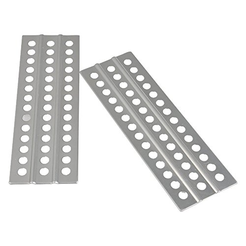 2Pcs Small Sand Ladder Board Track Recovery Ramp for Axial SCX10 Wraith TRX-4 Tamiya 1/10 RC Car Truck(Sliver 2Pcs) von TIAJTHYD