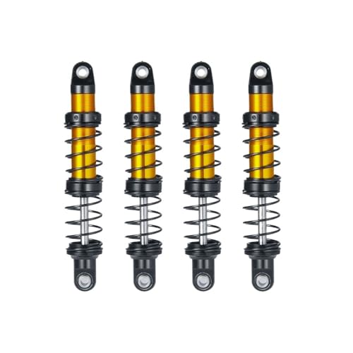 4Pcs Metal Oil Shock Absorber Damper 70/80/90/100/110/120mm for Axial SCX10 90046 TRX-4 TRX-6 1/10 RC Crawler Car Parts(80mm 4Pcs) von TIAJTHYD