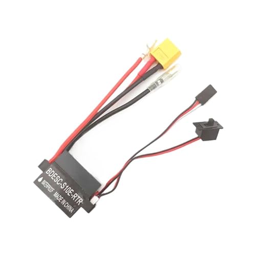 TIAJTHYD 5V/2A BEC 320A 2-3S Gebürsteter ESC Elektrischer Drehzahlregler Geeignet for RC-Autos im Maßstab 1:10 for Boote XT60 T-Stecker(XT60 Connector) von TIAJTHYD