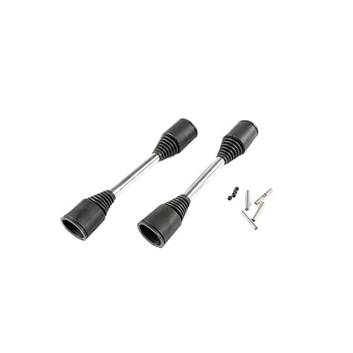 TIAJTHYD 9mm Dogbone Antriebswelle Set Fit for 1/5 Hpi Rovan Km Baja 5b 5t 5sc Rc Auto Teile(Zwart) von TIAJTHYD