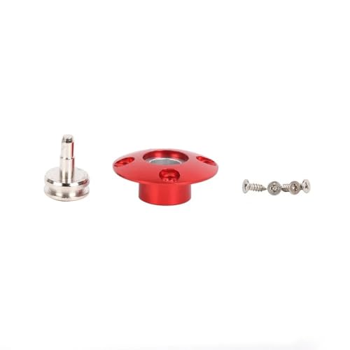 TIAJTHYD CNC Aluminum Fuel Filler Dot Magnetic Port for RC Aircraft Smoking System Fuel Gas Airplane Boat(Rood) von TIAJTHYD