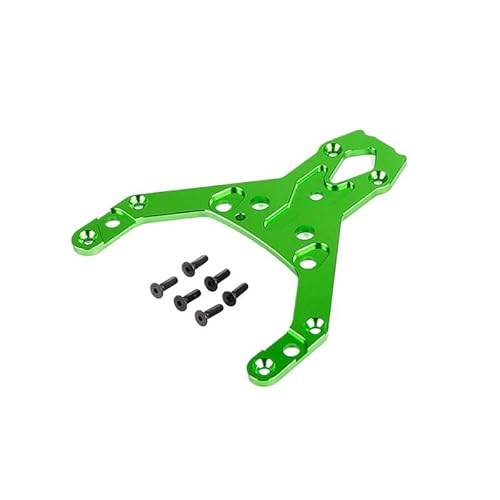 TIAJTHYD Hochwertiges verdicktes vorderes oder hinteres oberes Verbindungsplattenset for 1/5 HPI ROFUN ROVAN KM 5B 5T 5SC Truck Rc Autoteile(Green) von TIAJTHYD