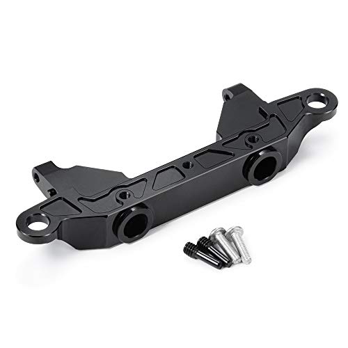 TIAJTHYD Metal Servo Relocation Front/Rear Bumper Mount for Axial SCX10 III Wrangler Gladiator Base Camp Early Bronco 1/10 RC Car(Front) von TIAJTHYD