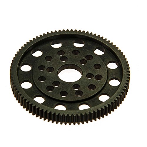 TIAJTHYD Steel Spur Gear Pitch 48p 87T for Axial SCX10 1/10 RC Crawler Car Alloy Center Gearbox Replacement Parts Accessories von TIAJTHYD