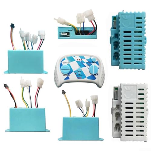 Kabelloser Controller für 12 V Kinderfahrzeuge, einfache Frequenzanpassungsschritte (40 A 7P komplettes Set) von TIANHENGMart