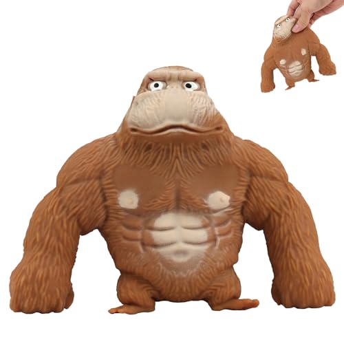 Gorilla Squeeze Toy, TIANLIN Squishy Monkey Toy, Weich Dekompressionsgorilla, Gorilla Stressabbau Spielzeug, Geeignet für Freizeit Stressabbau und Unterhaltung von TIANLIN