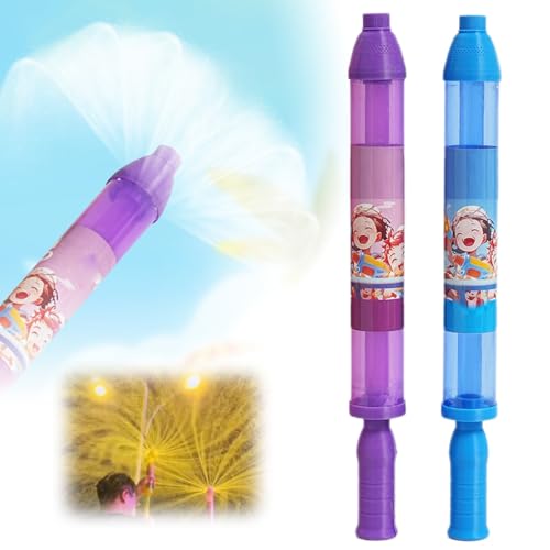 TIANLIULIU Wasser-Feuerwerk-Spielzeug, Feuerwerk-Wasserpistolen, Spritzwasser-Spielzeugpistole, Spritzspaß, Aktivität „Spritzen“, Schwimm-, Strand- und Gartenspiel, Spritzspaß(Blue+Purple) von TIANLIULIU