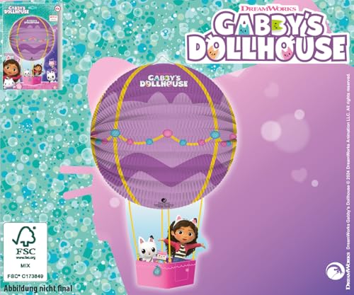 TIB 40442 Gabby´s Dollhouse Laterne, Lila, Standard von TIB