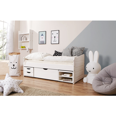 TiCAA Sofabett Micki mini mit 3 Schubladen von TICAA