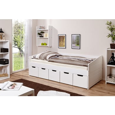 TiCAA Sofabett Micki mit 5 Schubladen von TICAA