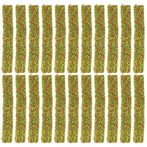 TIDTALEO 20St Simulierte Mini-Blumenbüsche Sandtisch-Blütenhaufen Puppenhaus-Grasunterlage tatsächl microanlagen Pflanzen Phyto Simulation Landschaftsdekor Mini-Blumenstrauchdekor Miniatur von TIDTALEO