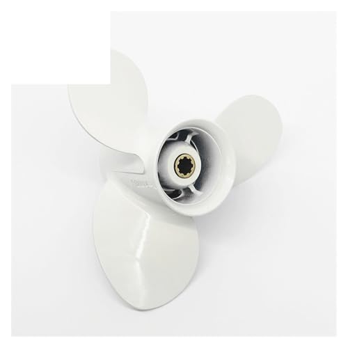 Außenbordpropeller 9, PS 15 F20 1/4 x 10 Boot Aluminiumlegierung Schraube 3 Klinge 8 Spline Marine Motor Außenbordpropeller 9, PS 15 F20 1/4 x 10 Boot Aluminiumlegierung Schraube 3 Klinge 8 Spline Marine Motor von TIEOAXFT