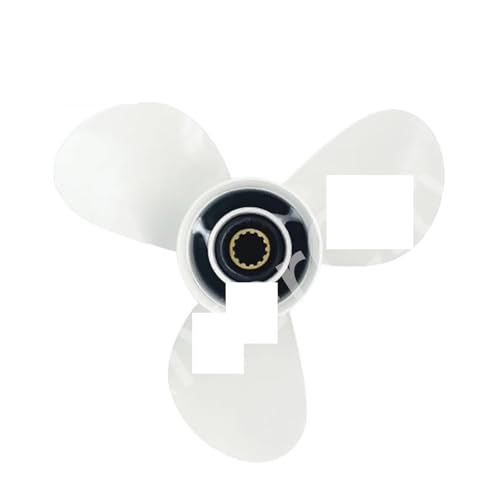 Außenbordpropeller for 25 PS, 30 , 40 , 48 , 50 , 55 , 11 3/4 x 10, Boot, Aluminiumlegierung, Schraube, 3 Klingen, 13 Spline, Marinemotor Außenbordpropeller for 25 PS, 30 , 40 , 48 , 50 , 55 , 11 3/4 x 10, Boot, Aluminiumlegierung, Schraube, 3 Klingen, 13 Spline, Marinemotor von TIEOAXFT