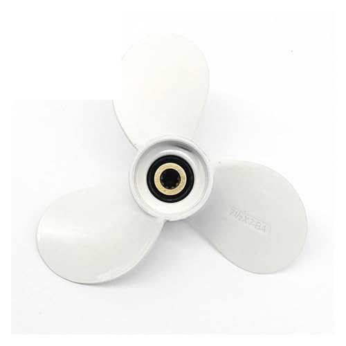 Außenbordpropeller for 4 PS 5 6 7 1/2 x Boot Aluminiumlegierung Schraube 3 Klinge 9 Spline Marine Motor Außenbordpropeller for 4 PS 5 6 7 1/2 x Boot Aluminiumlegierung Schraube 3 Klinge 9 Spline Marine Motor von TIEOAXFT