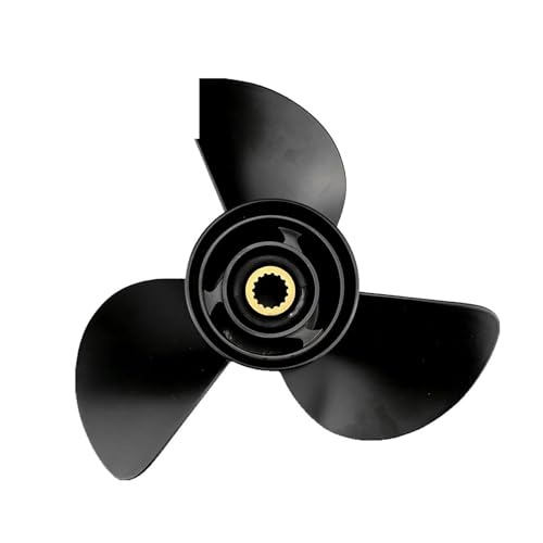 Außenbordpropeller for 90 PS, 100 , 115 , 140 , Aluminiumpropeller, 3-Blatt, 15 Zähne, Bootsteil, 14 x 19 Außenbordpropeller for 90 PS, 100 , 115 , 140 , Aluminiumpropeller, 3-Blatt, 15 Zähne, Bootsteil, 14 x 19 von TIEOAXFT