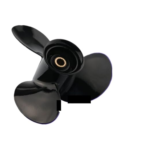 Bootspropeller 9,25 x 10 , PS 12 15 Außenbordmotor-Schraubenbootsmotor Aluminiumlegierungspropeller 3 Blätter 14 Spline Bootspropeller 9,25 x 10 , PS 12 15 Außenbordmotor-Schraubenbootsmotor Aluminiumlegierungspropeller 3 Blätter 14 Spline von TIEOAXFT
