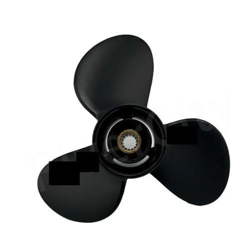 for 9, PS 10 15 20 Außenbordpropeller ,25 * 11 Bootsmotor Aluminiumlegierungsschraube Schiffsmotor 3 Klinge 14 Spline for 9, PS 10 15 20 Außenbordpropeller ,25 * 11 Bootsmotor Aluminiumlegierungsschraube Schiffsmotor 3 Klinge 14 Spline von TIEOAXFT