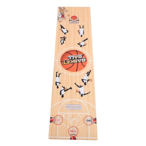 Bowling-Set, Bowling-Spiele, Mini-Brettspiele mit Bowlingbällen, Curling-Spiel 47,2 X 11,8 Zoll für und Erwachsene (Basketball) von TIKATARER