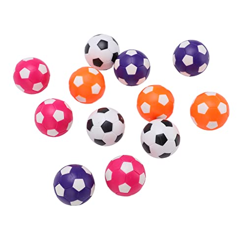 TIKATARER Foosball -Tischbälle, Foosballball 1,5 -Zoll Durchmesser Tabletop Game Football Bälle, 12pcs ABS Harz Mehrfarbiger Indoor Tischfußballball für die Meisten Standard Fußballtischspiele TIKATARER Foosball -Tischbälle, Foosballball 1,5 -Zoll Durchmesser Tabletop Game Football Bälle, 12pcs ABS Harz Mehrfarbiger Indoor Tischfußballball für die Meisten Standard Fußballtischspiele von TIKATARER